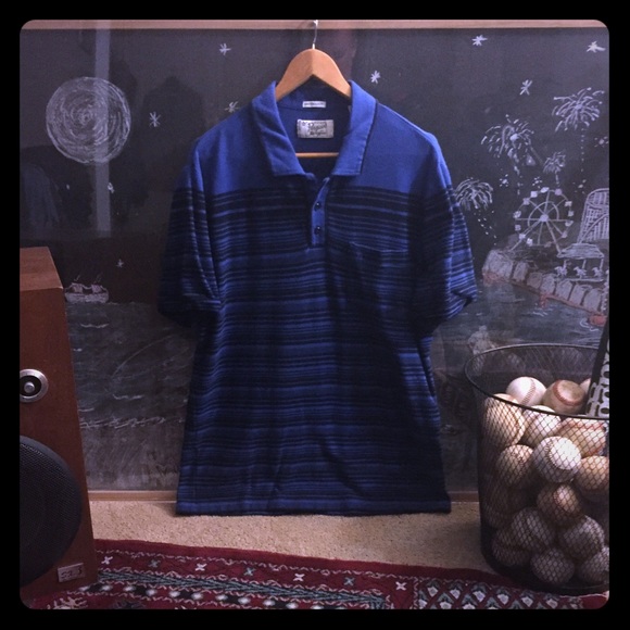 Original Penguin Other - Original Penguin Blue & Black Polo Shirt!
